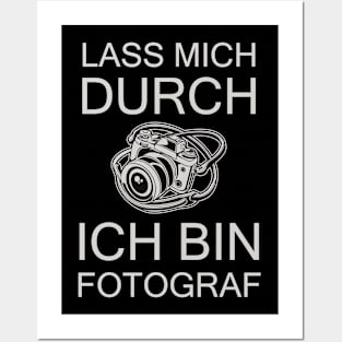 Fotograf T-shirt | Shirt für Fotografen Posters and Art